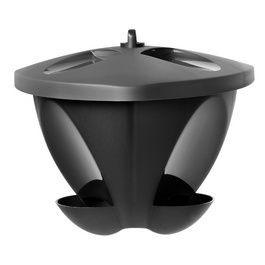 orthex Mangeoire pour oiseaux BIRDIE, noir