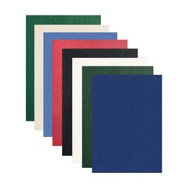 pavo Plats de couverture, grain cuir, A4, bleu foncé