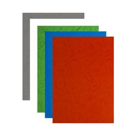 pavo Plats de couverture, grain cuir, A4, bleu foncé