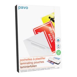 pavo Pochette de plastification, A2, brillant, 250 microns