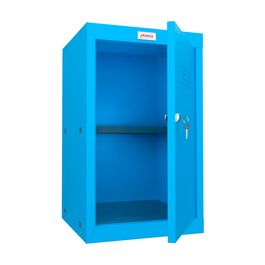 phoenix Casier cubique CL0644, serrure à clé, bleu