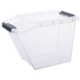 plast team Bac de rangement PROBOX SLANTED, 58 litres