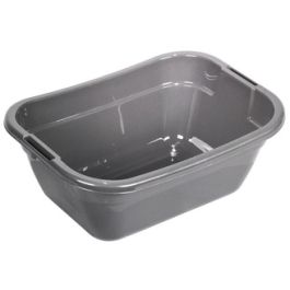 plast team Corbeille à linge LAUNDRY BASKET, 23 L, argent