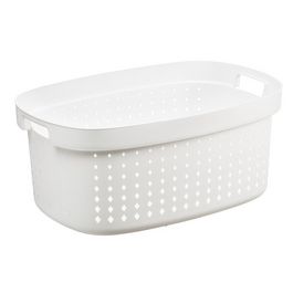 plast team Corbeille à linge SEOUL, 41,9 litres, blanc