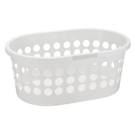 plast team Corbeille à linge SPRINGFIELD, 30 litres, blanc