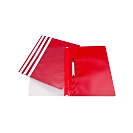 proOFFICE Chemise à lamelle, A4, film PP, rouge x25