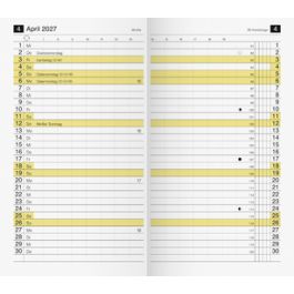 rido idé Kalender-Einlage "M-Planer", Registerschnitt, 2027