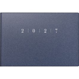 rido idé Taschenkalender "Septimus Reflection" 2027, blau