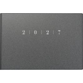 rido idé Taschenkalender "Septimus Reflection" 2027, grau