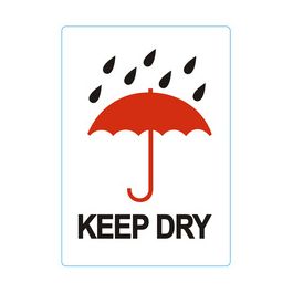 rillprint Étiquette "KEEP DRY"