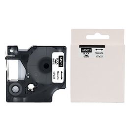 rillstab Cassette à ruban, noir/transparent, 12 mm x 7 m