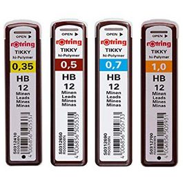 rotring Mines pour porte-mines retractable Tikky 0,7 mm