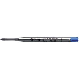 rotring Recharge Jumbo pour stylo à bille, M, bleu