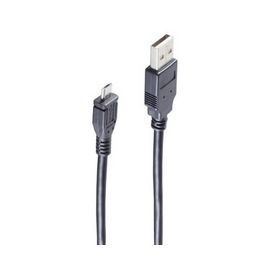 shiverpeaks BASIC-S Câble USB 2.0 micro, USB-A - USB-B micro