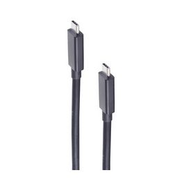 shiverpeaks Câble USB 4.0 BASIC-S, fiches mâles USB-C-USB-C