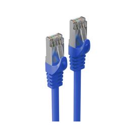 shiverpeaks Câble patch, Cat. 6A, S/FTP, 50,0 m, bleu