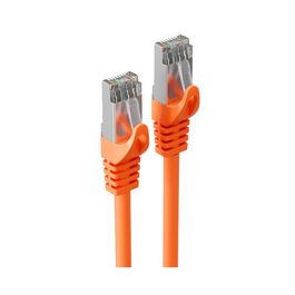 shiverpeaks Câble patch, Cat. 6A, S/FTP, 50,0 m, orange