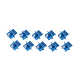 shiverpeaks Capuchon de protection pour fiche RJ45, bleu