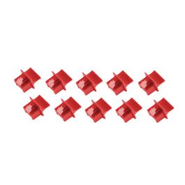 shiverpeaks Capuchon de protection pour fiche RJ45, rouge