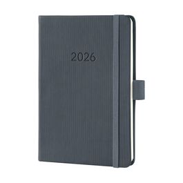 sigel Agenda de poche Conceptum 2026, env. A6, gris