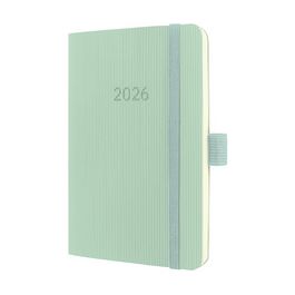 sigel Agenda de poche Conceptum 2026, env. A6, vert menthe