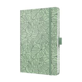sigel Agenda de poche Jolie Beauty 2026 "Green Monstera", A5