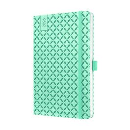 sigel Agenda de poche Jolie Flair 2026, A5, vert menthe