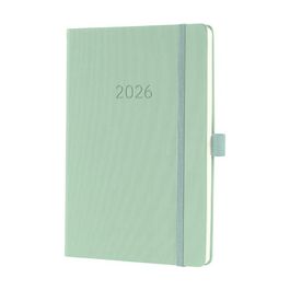 sigel Agenda planning Conceptum 2026, env. A5, menthe