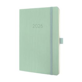 sigel Agenda planning Conceptum 2026, env. A5, vert menthe