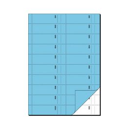 sigel Bloc de bons "Carnet de bons", A4, 1000 coupons, bleu