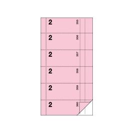 sigel Bloc de bons "Serveur no 2", rosé