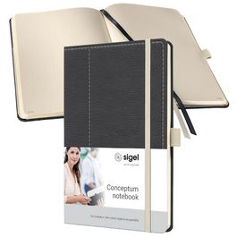 sigel Carnet de notes Conceptum Design Casual, A4, gris /