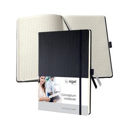 sigel Carnet de notes Conceptum, A5 portrait, quadrillé