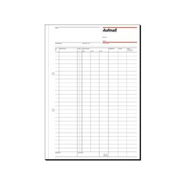 sigel Formularbuch "Aufmaßbuch", DIN A4, 50 Blatt x5