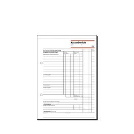 sigel Formularbuch "Kassenbericht", A5, 50 Blatt