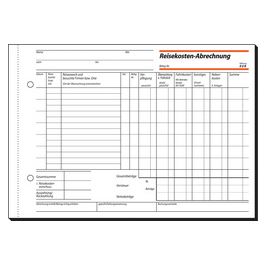 sigel Formularbuch "Reisekostenabrechnung", A5, 50 Blatt