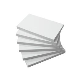 sigel Bloc-notes adhésif, 125 x 75 mm, uni, blanc