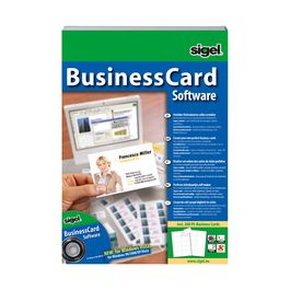 sigel Logiciel BusinessCard, pour cartes de visite