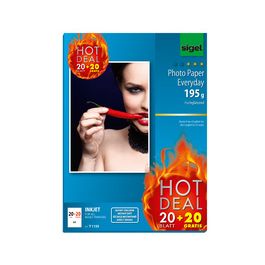 sigel Papier photo Jet d'encre Everyday "HOT DEAL", A4