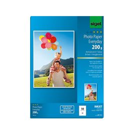sigel Papier photo jet d'encre Everyday, format A4