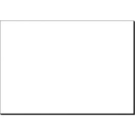sigel Sous-main en papier, en blanc uni, 595 x 410 mm