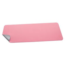 sigel Sous-main, similicuir, enroulable, rose/argent