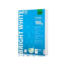 sigel papier jet d'encre "Bright White", format A4, 100 g/m2