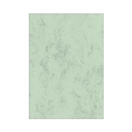 sigel papier marbré, A4, 200 g/m2, carton prestigie, vert
