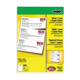 sigel papier multifonction "MultiPrint", A4 perforé sur A5