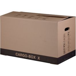 smartboxpro Carton de déménagement "CARGO-BOX-PLUS S",marron x10