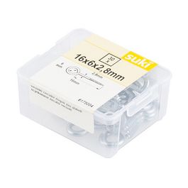 suki. Vis à anneau, 25 x 12 x 3,8 mm, filetage pour bois