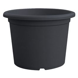 tera Pot de fleurs "Basic round", diam.: 450 mm, anthracite