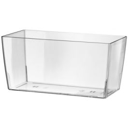 tera Pot de fleurs "Coimbra 25", transparent