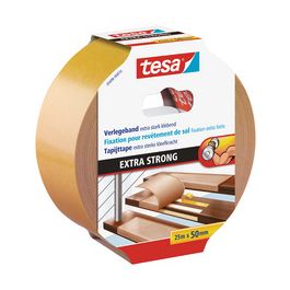 tesa Adhésif extra fort pour revêtement de sol, 50 mm x 25 m